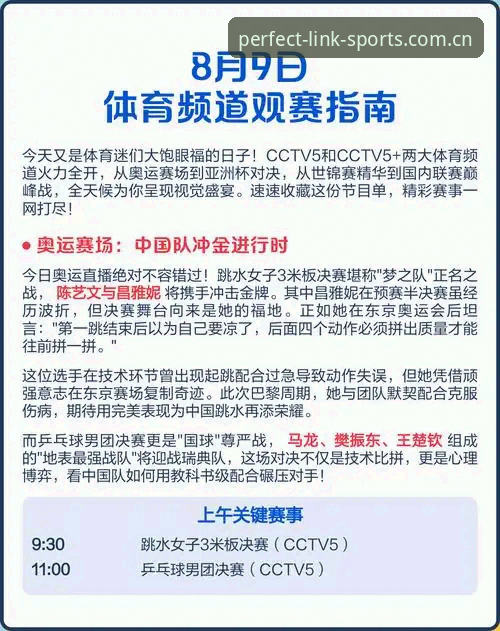 完美体育平台实用指南：掌握在线观赛与竞技的关键技巧